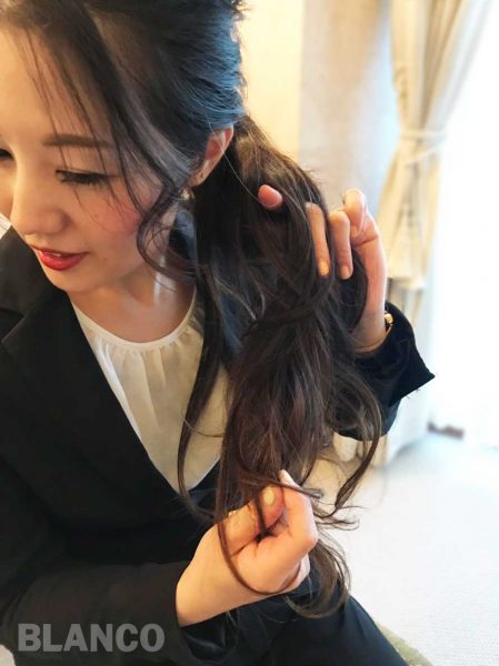 ロング,アレンジ,ヘアアレンジ,簡単,テクニック,自分でできる