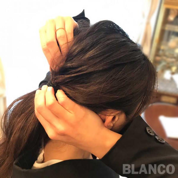 ロング,アレンジ,ヘアアレンジ,簡単,テクニック,自分でできる