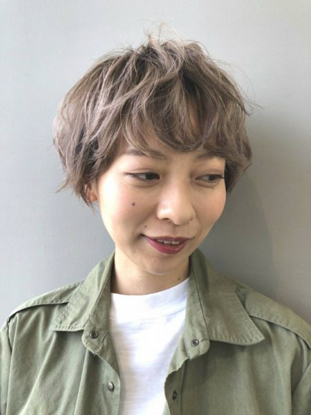 面長,ショート,ストレート,ボブ,パーマ,ショートヘア,ヘアスタイル,マッシュショート,ショートヘア