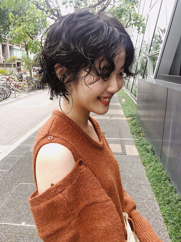 パーマ,ウェットヘアスタイル,パーマ,ウェットヘアスタイリング剤